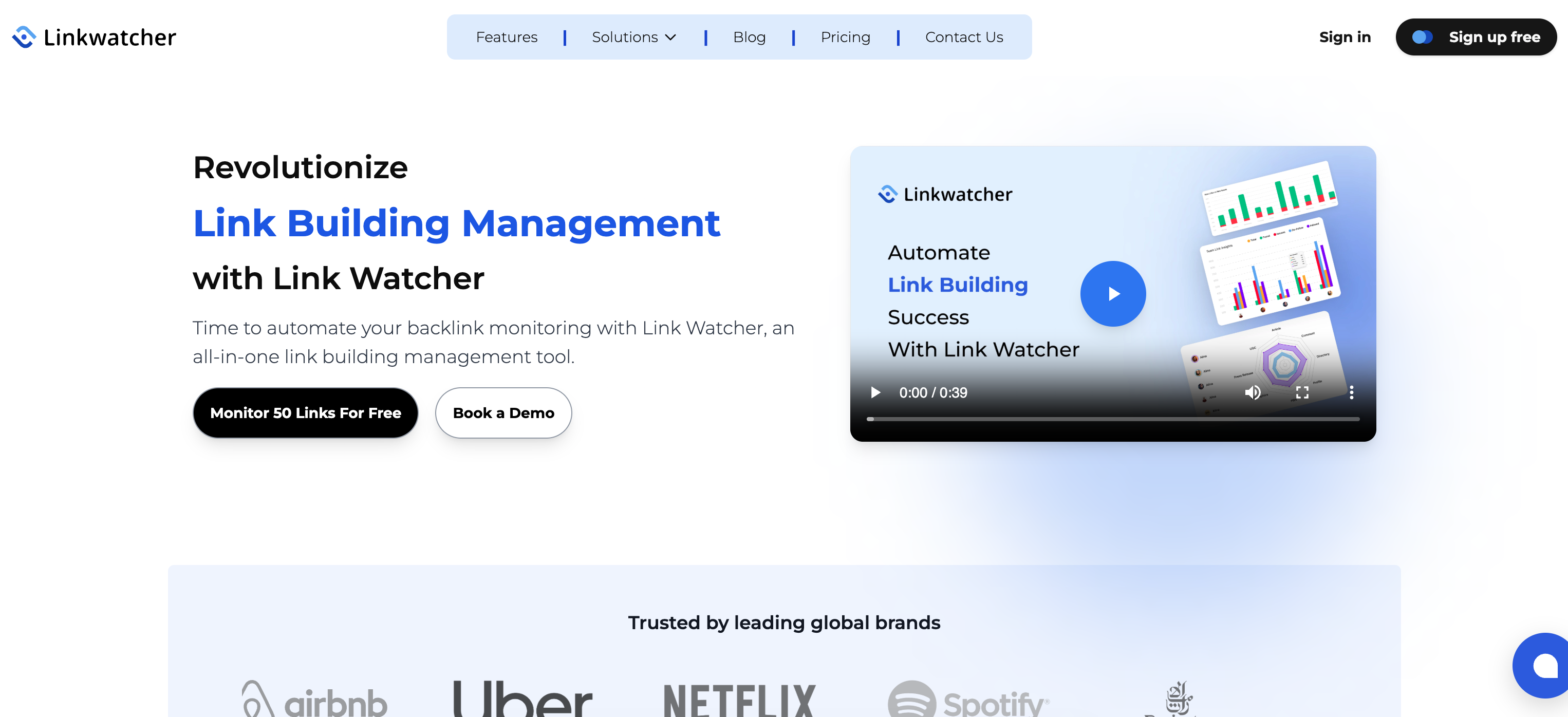 Link Watcher – All-in-One Link Building Management & Backlink Monitoring Tool - AItrendytools